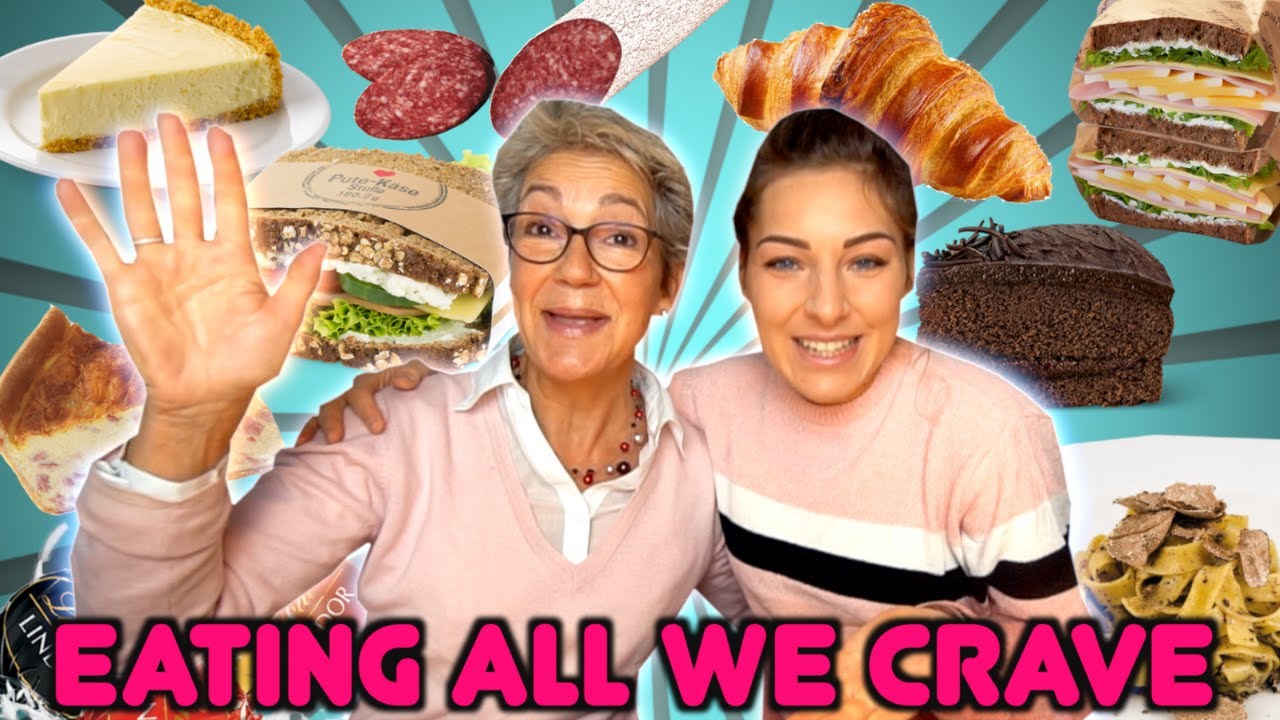 EATING EVERYTHING I WANT for A DAY ft. My Mama