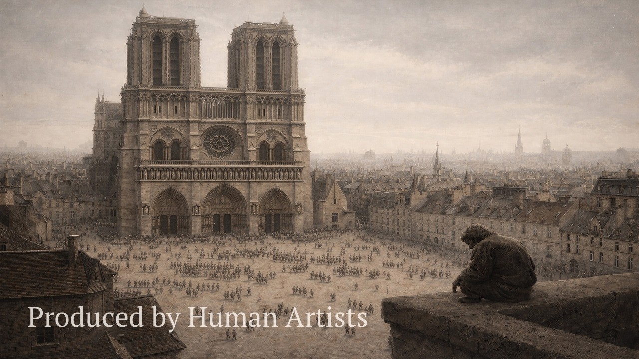 The Hunchback of Notre Dame (1923) | Dark Academia Ambience (Human-Made / No AI Slop)