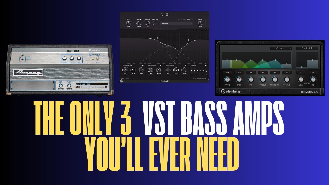 The Only 3 VST Bass Amps You&rsquo;ll Ever Need