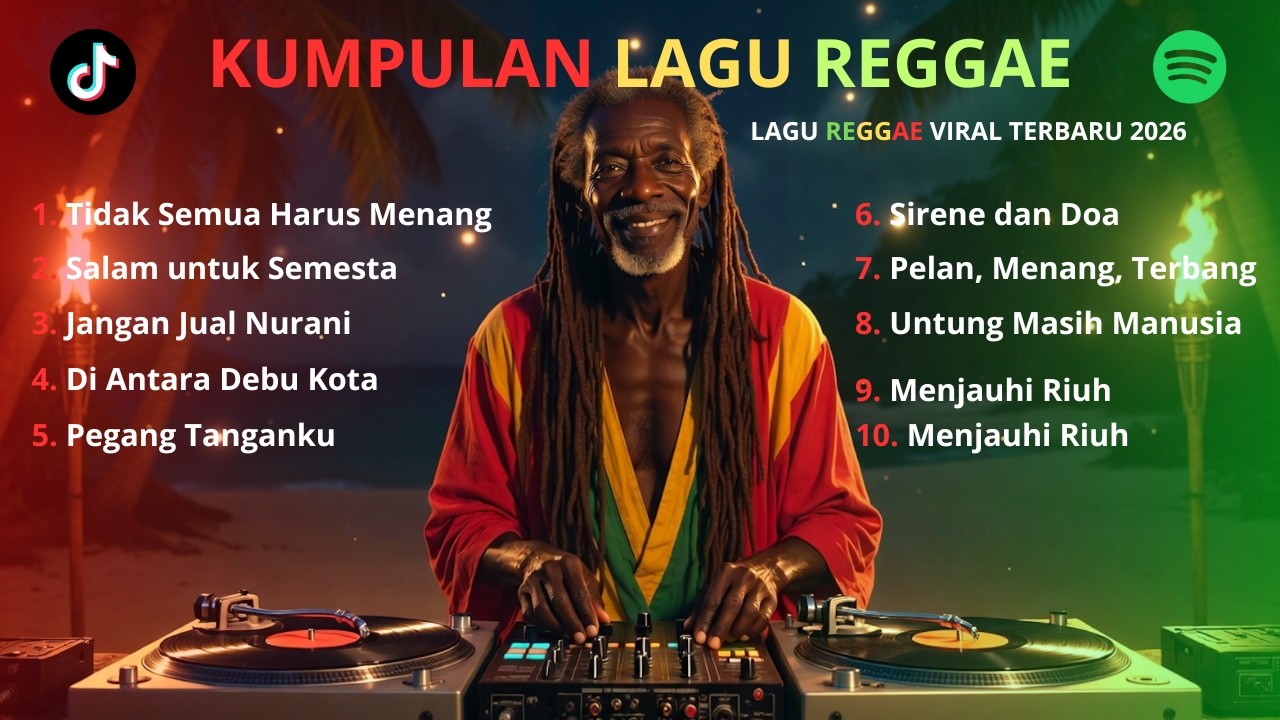 Lagu Reggae Terbaru 2026 🔥 Kumpulan Musik Reggae Pantai Viral Terbaik