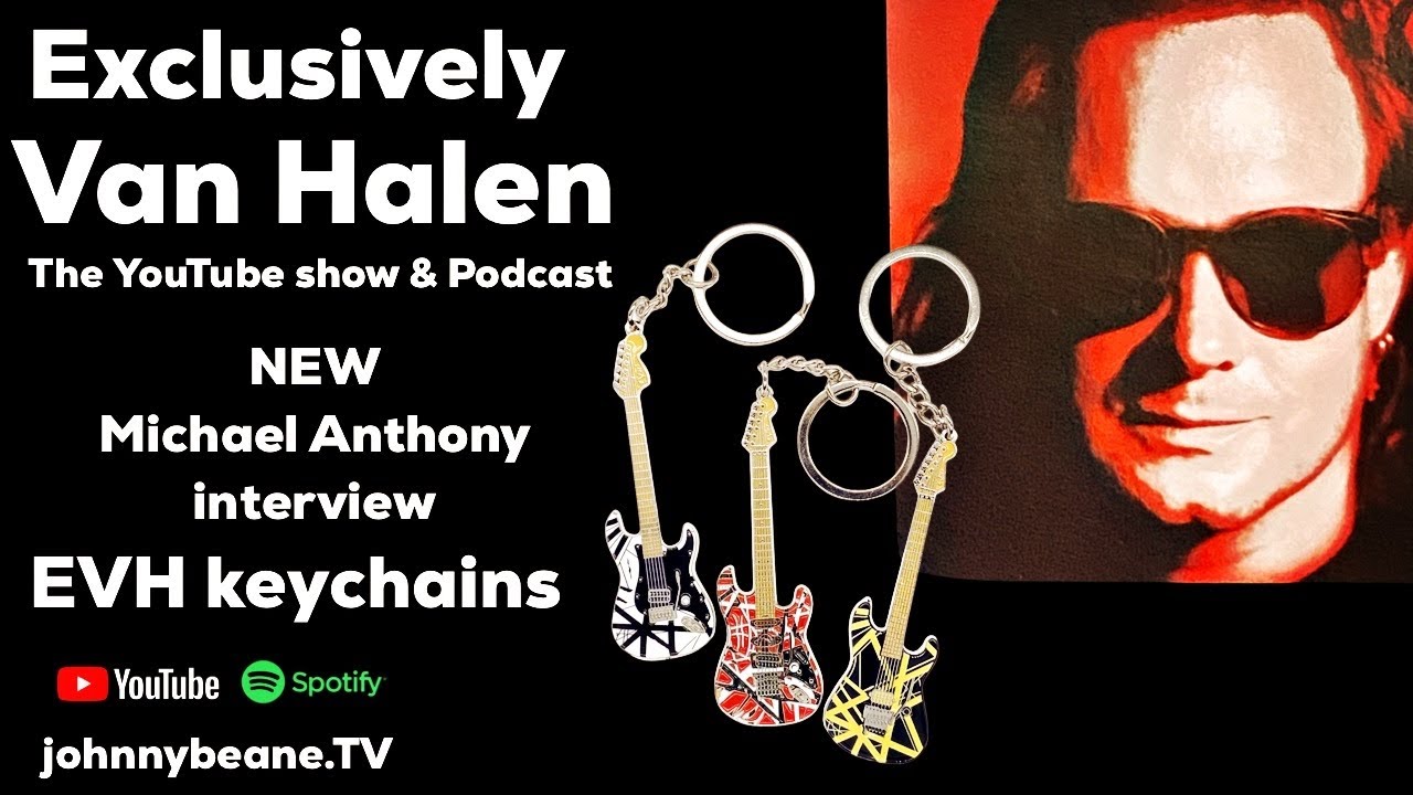 Exclusively Van Halen: New Michael Anthony Interview + EVH Keychain Drop! 🔥 