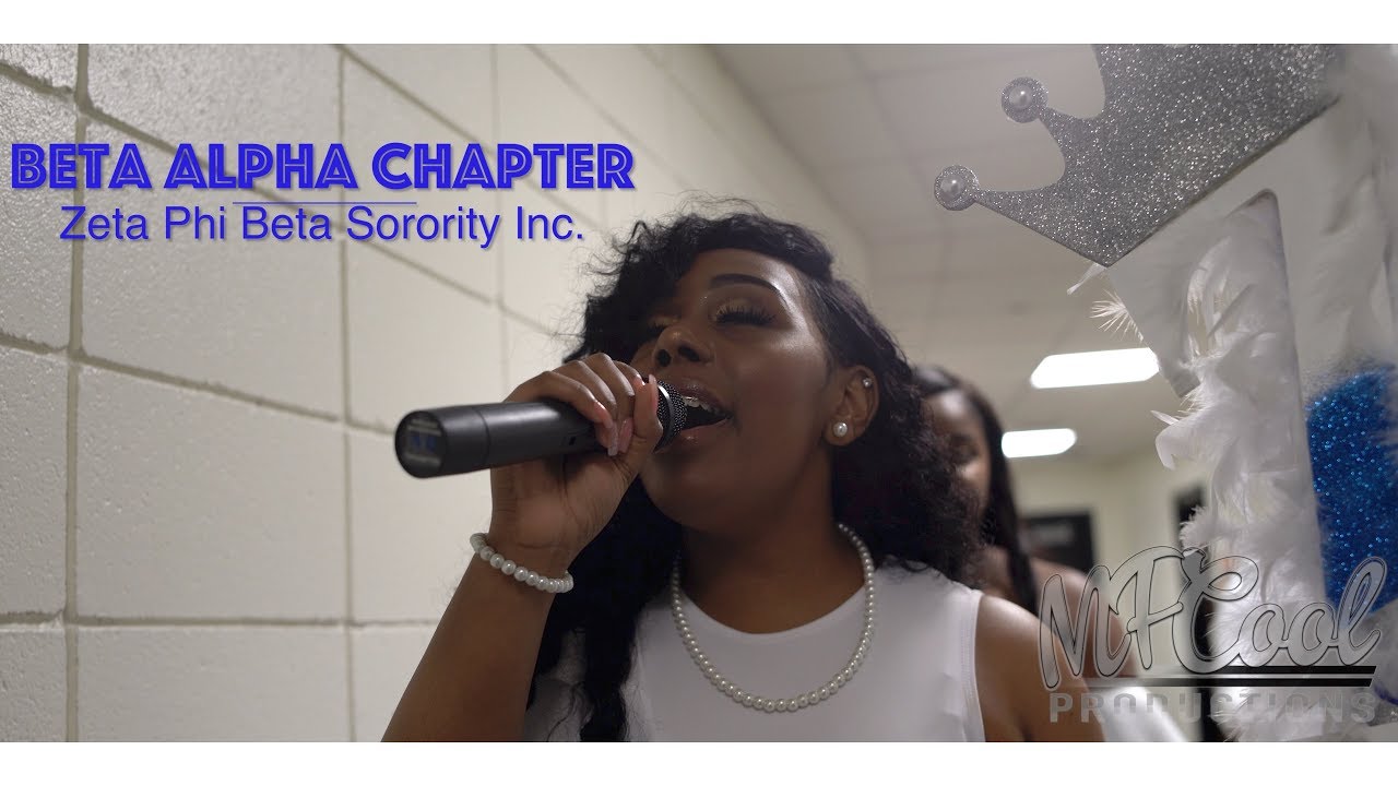 Beta Alpha Chapter of Zeta Phi Beta | New Initiate Presentation | Spring 18 [4K]