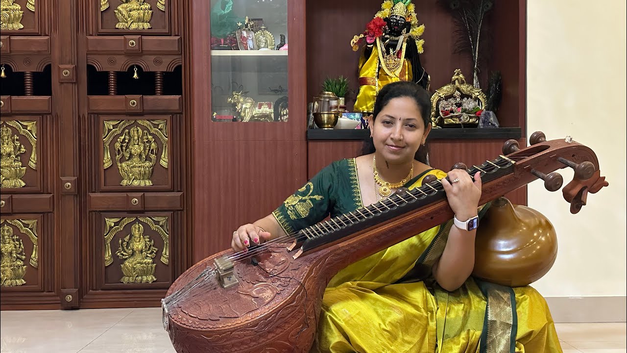 Mamavatu Sri Saraswati | Hindolam |  Carnatic song on Maa Saraswati 