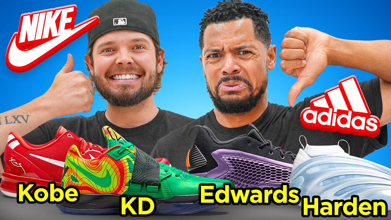 Testing Nike vs Adidas Signature NBA Basketball Shoes!