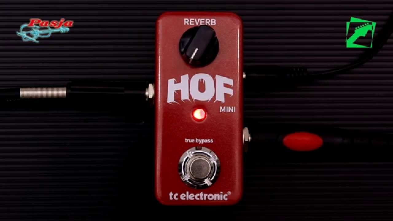 TC Electronic Hall of Fame Mini Reverb - demo, reamping test