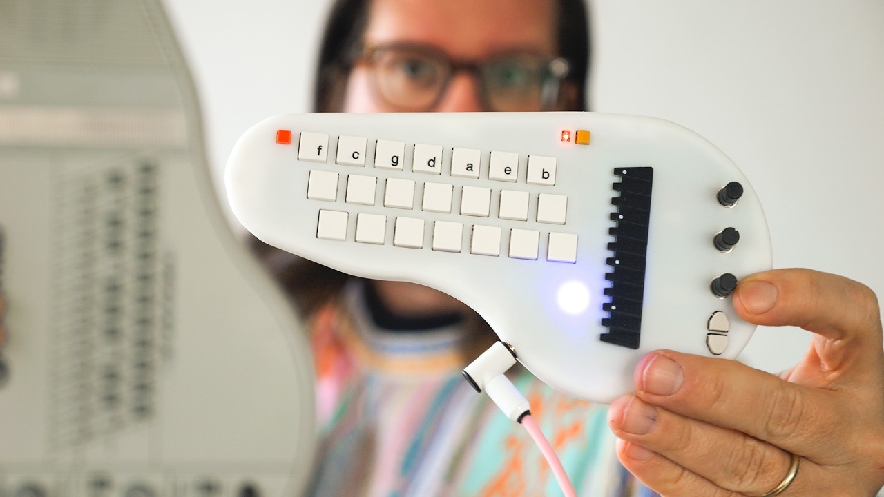 Minichord - A Tiny DIY Omnichord With a Big Sound