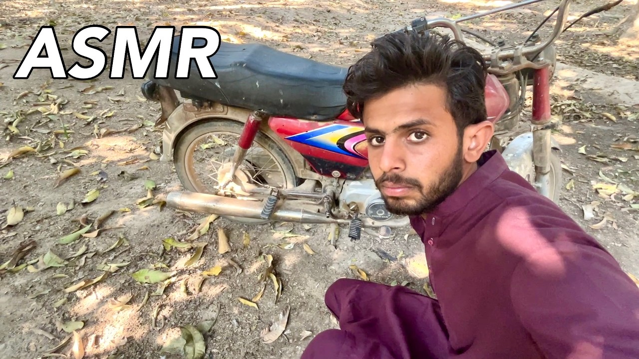 ASMR With Bike | Tapping And Scratching |