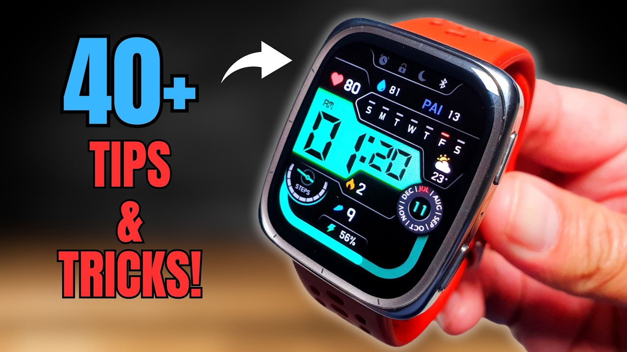40+ Tips and Tricks to do with Amazfit Active 2 Square!