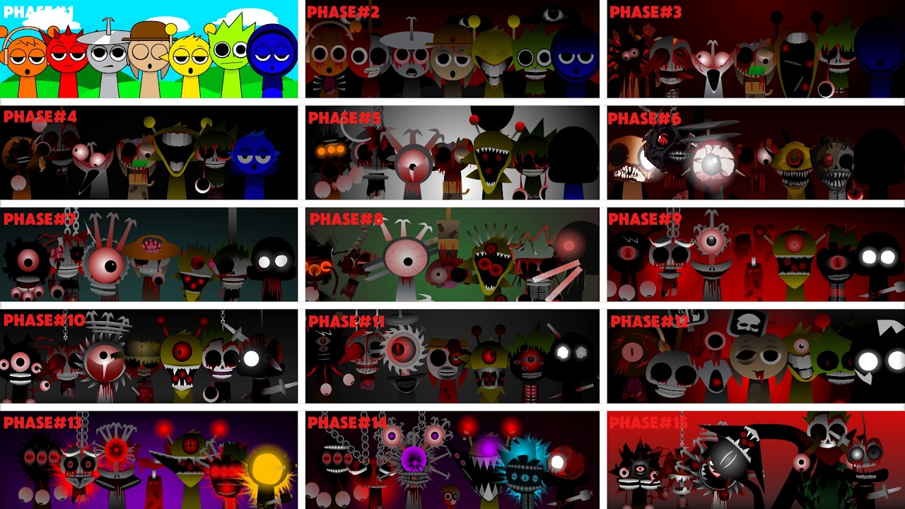 “Fun Time!” - Incredibox Sprunki Mix | Mix All Characters || From Stage 1 To Stage 15 Part 548