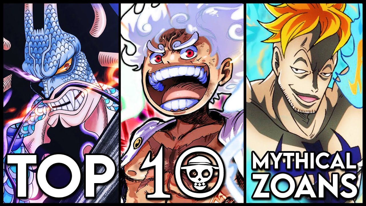 Топ-10 мифических дьявольских фруктов Зоан в One Piece