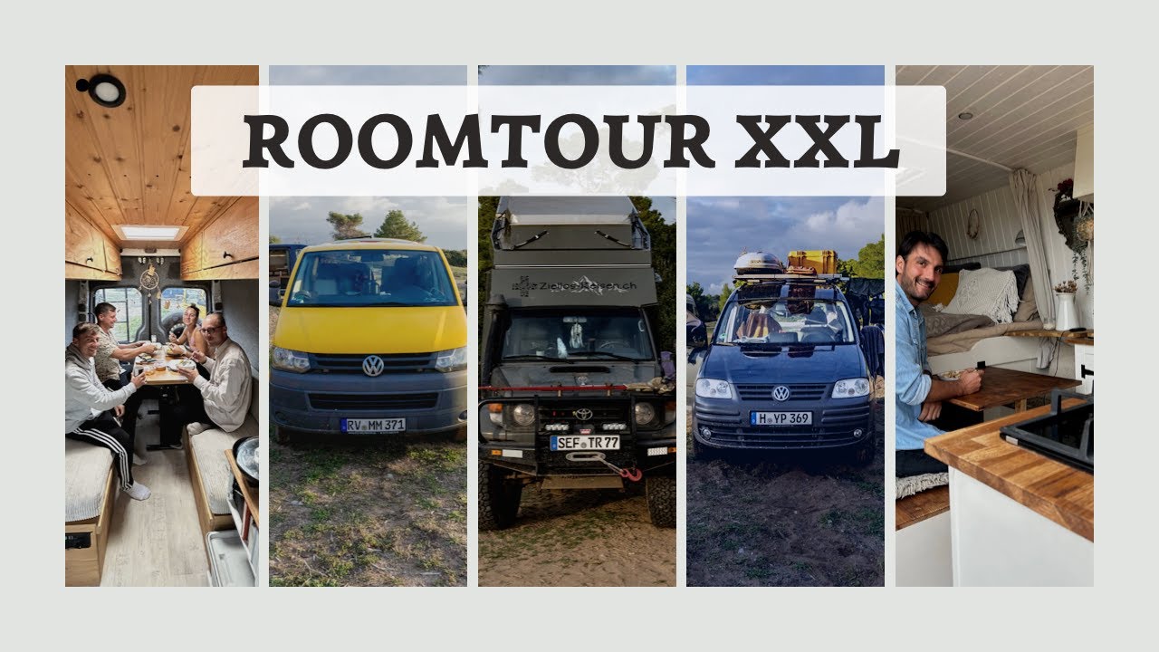 Vom Microcamper bis zum Expeditionsfahrzeug I Camper Room Tour #vanlife #camper #roomtour