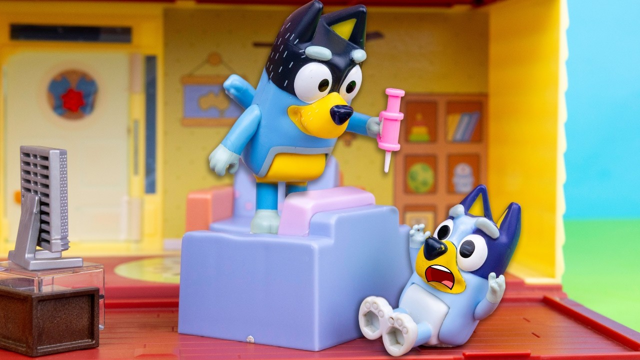 BLUEY Aprende a Falar a Verdade! | Brinquedos Bluey em Português