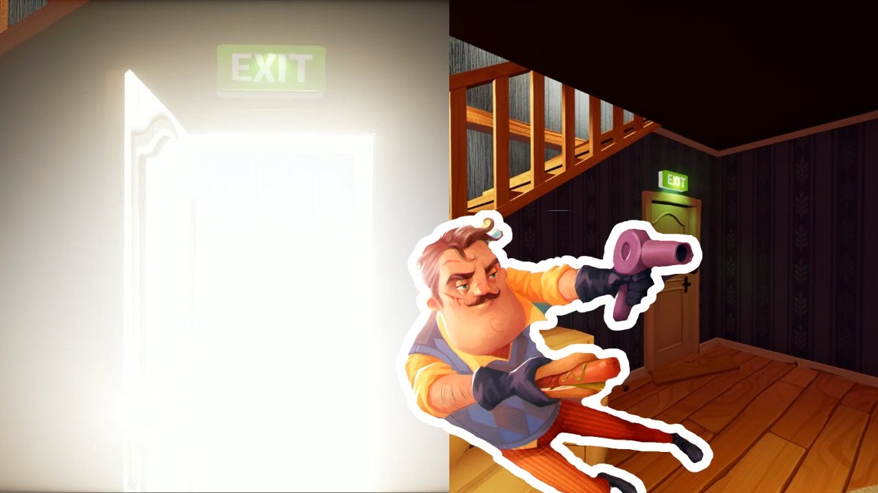 КОНЕЦ ОБНОВЛЕНИЯ Hello Neighbor 🌟 ОТКРЫТА НОВАЯ ДВЕРЬ! - Прохождение игры Hello Neighbor в жанре ...