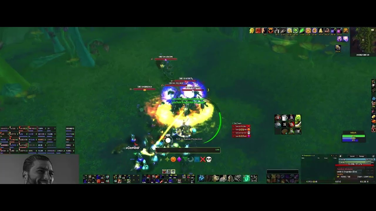 Clickers vs. Emerald Sanctum (Hard Mode) – Full Raid VOD | Turtle WoW | July 3, 2025