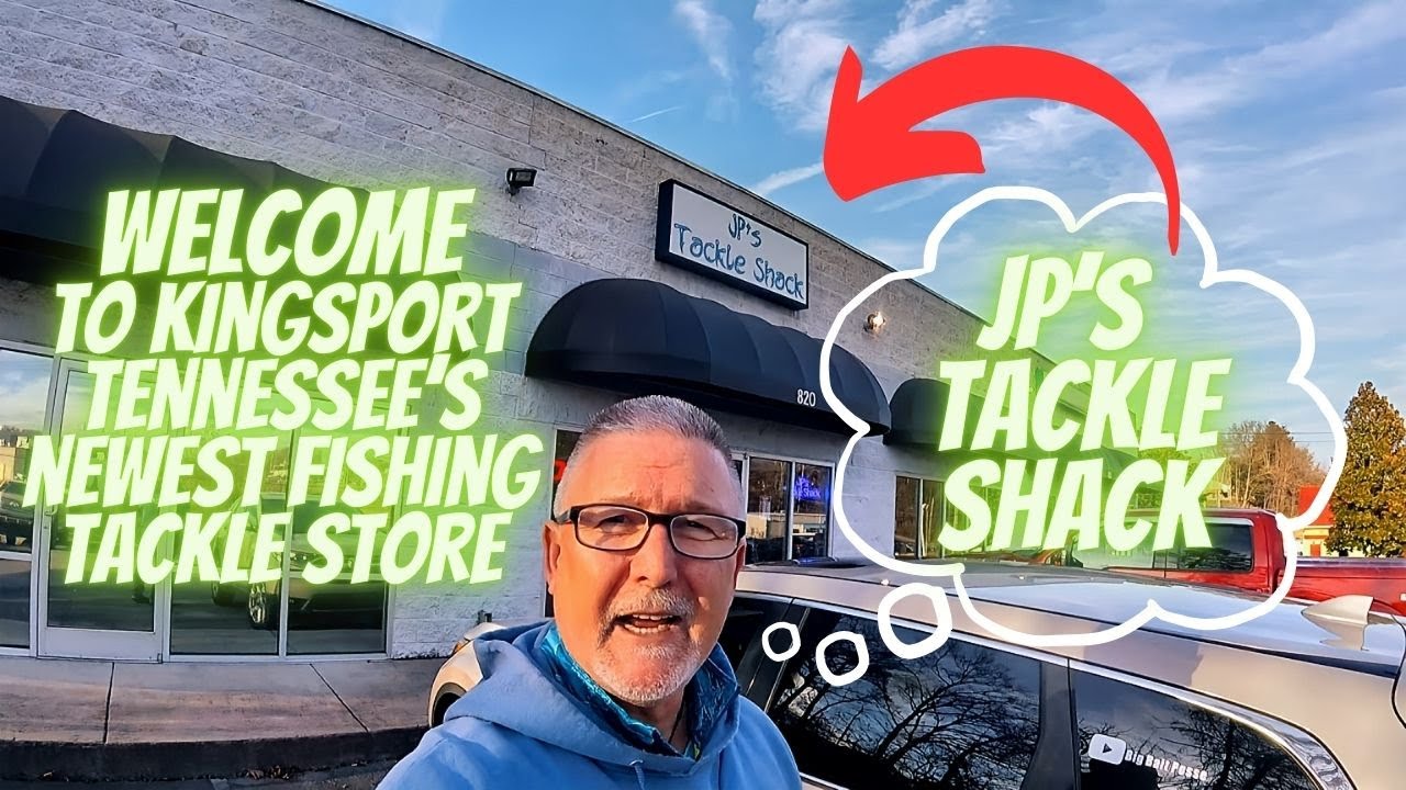 Welcome to Kingsport Tennessee's newest Fishing Tackle Shop, JP's TACKLE SHACK