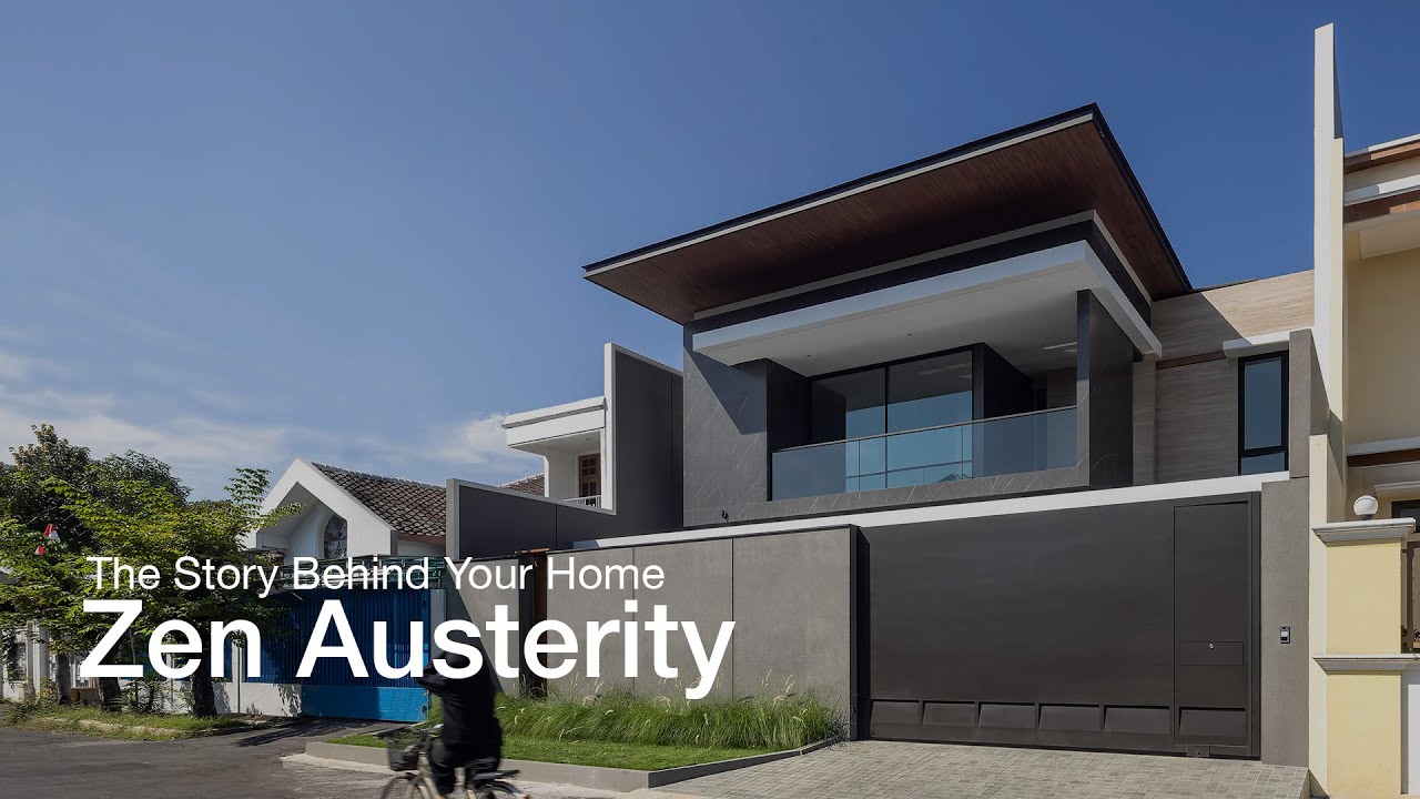 Rumah Japandi Simple Clean Mewah, Zen Austerity House: Story Behind Your Home 