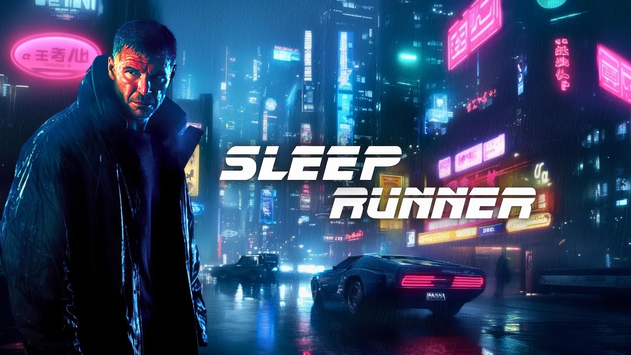 Blade Runner: Bedtime Story & Relaxing Cyberpunk Ambience For Sleep