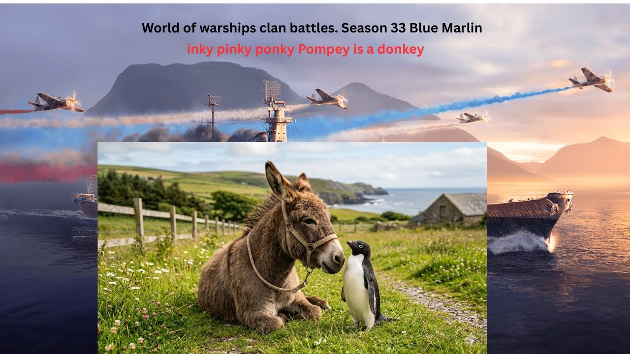 World of warships clan battles. Season 33 Blue Marlin