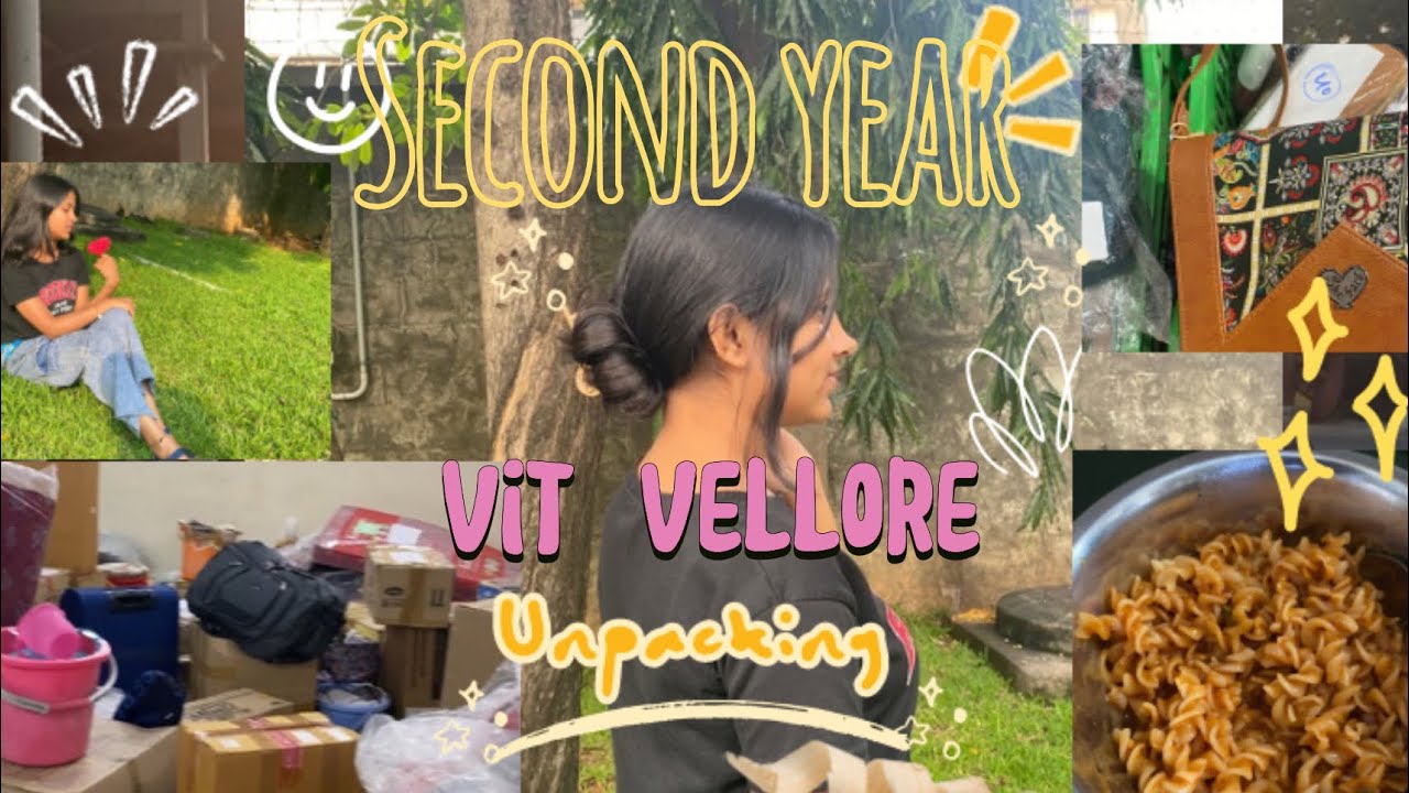Unpacking of luggage 🧳 second year started ✨vit vellore #manisha #vitvellore