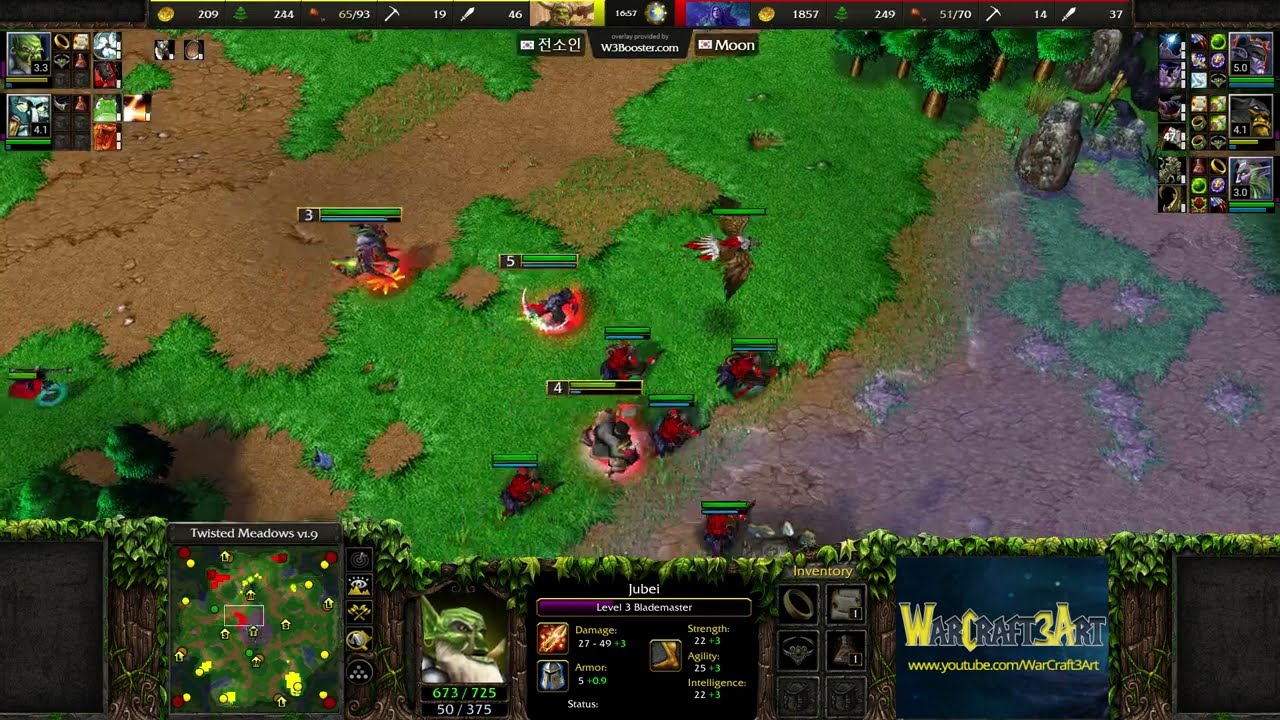 Moon(NE) vs So.in(ORC) - Warcraft 3: Classic - RN7413