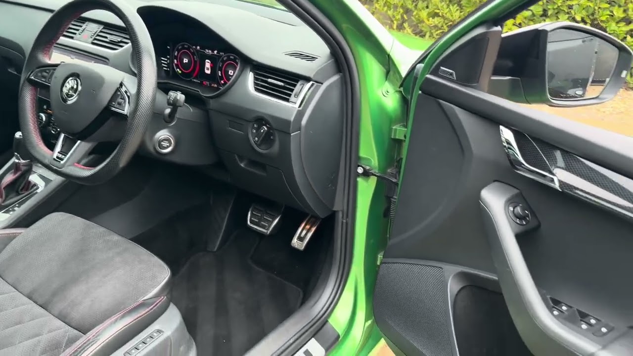 2019 Skoda Octavia vRS Challenge for sale rally green walk round video