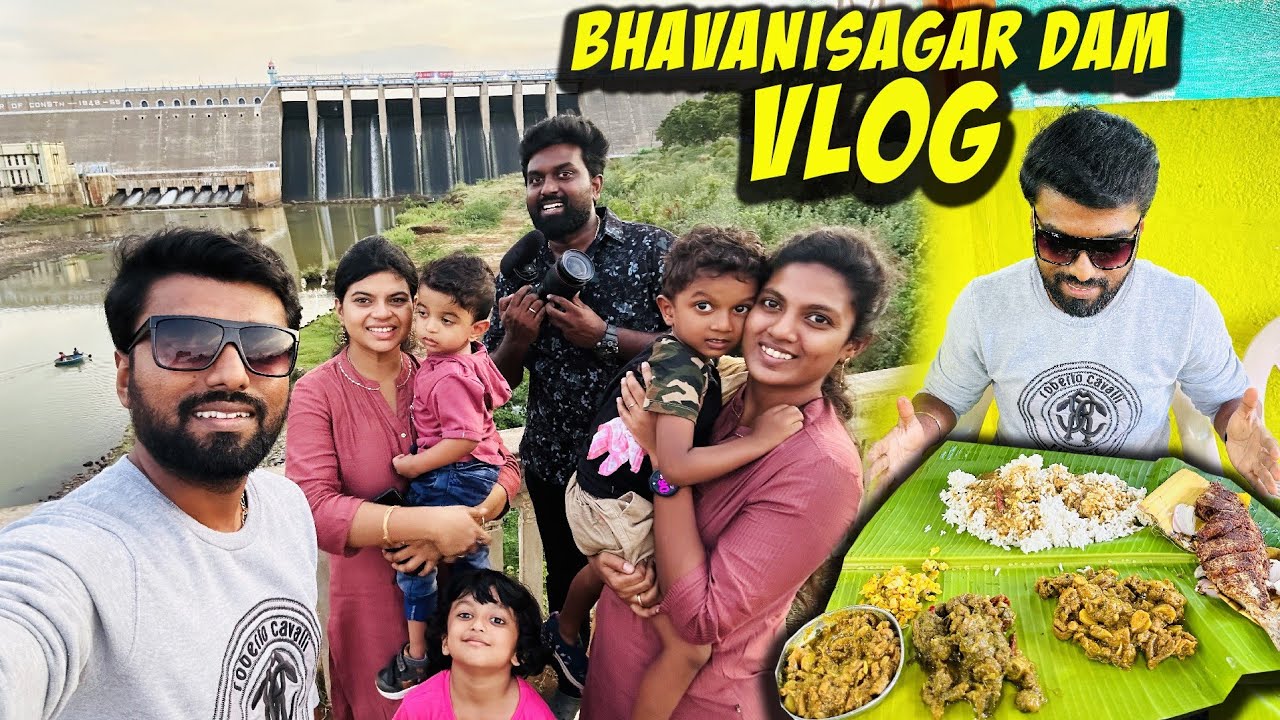 Trip to Bhavanisagar Dam 🚗 Coimbatore to Erode 😍 Family Vlog  DAN JR VLOGS
