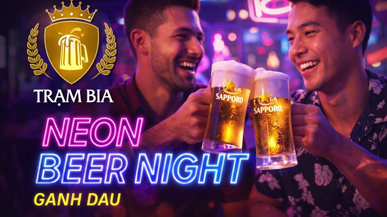 🌃 NEON BEER NIGHT – GÀNH DẦU | TRẠM BIA™ PHÚ QUỐC 🍺#Vinpearl  #GanhDau #PhuQuocNight