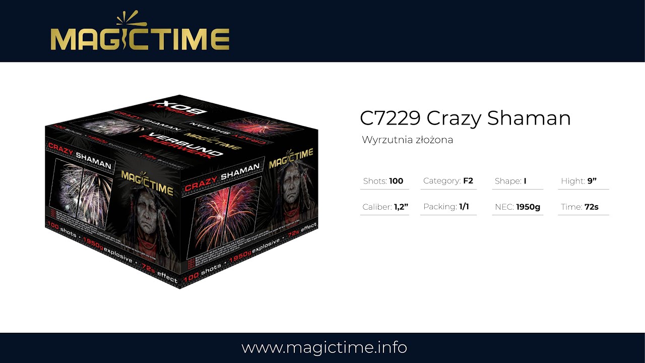 Magictime - C7229 Crazy Shaman