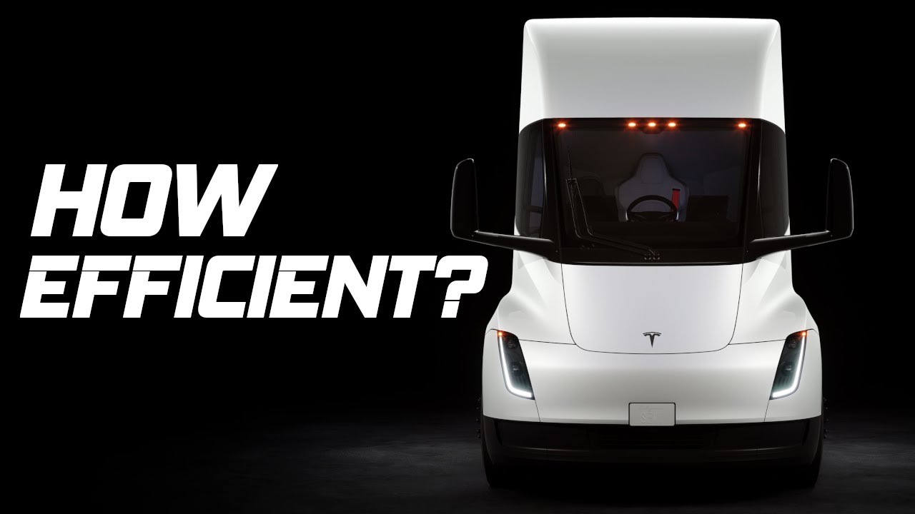 Breaking the laws of Efficiency! Tesla Semi Physics Explained