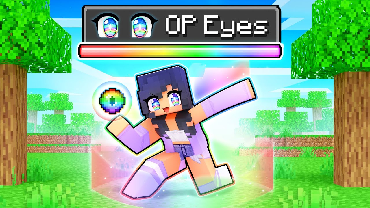 Aphmau Has OP EYES In Minecraft!