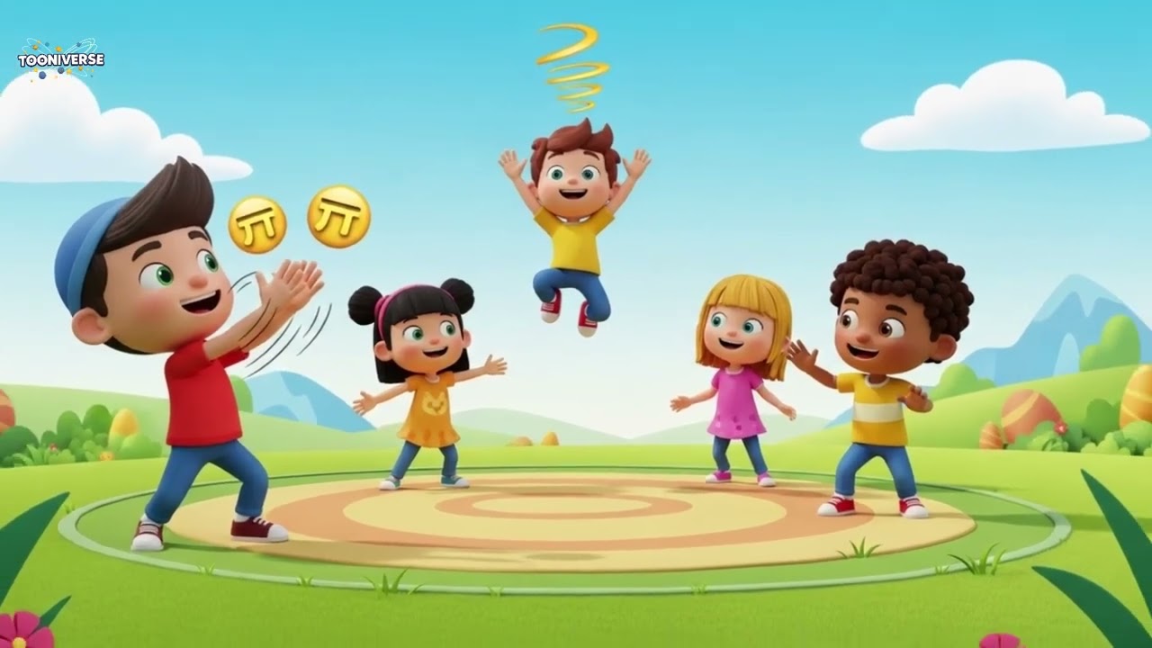 Pop Goes the Weasel – Fun Kids Nursery Rhyme  Tooniverse