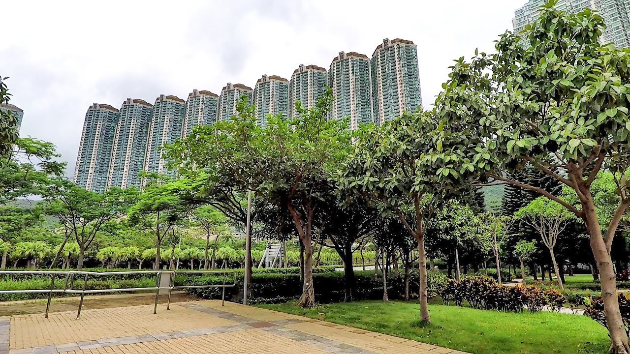 Hong Kong. A Walk Around Tung Chung New Town, Lantau Island