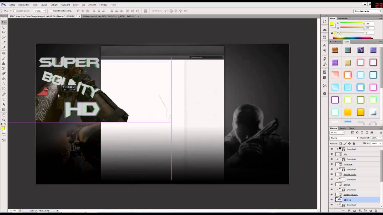 Youtube Background [SpeedART] - [FullHD] #001