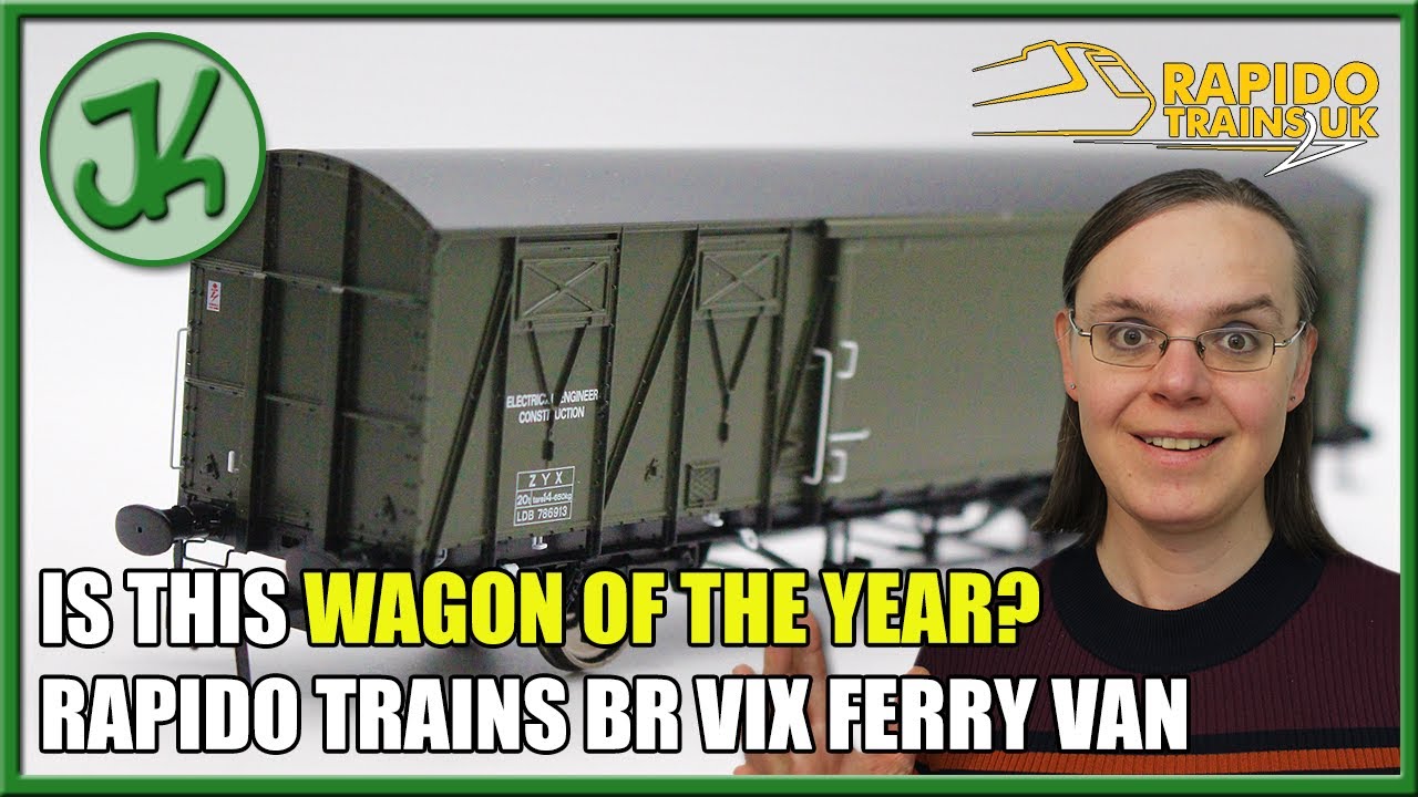 Этот вагон года? Паромный вагон Rapido Trains BR VIX в оливково-зелёном цвете Engineer's