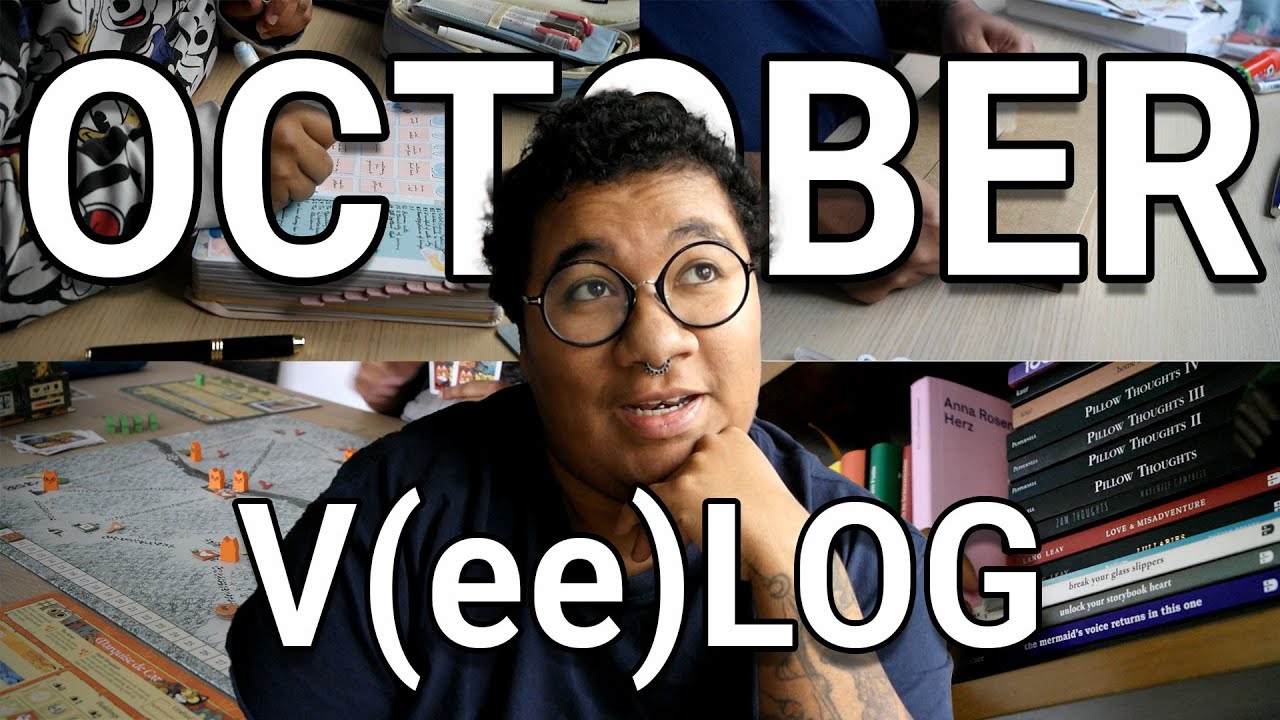 OCTOBER V(ee)LOG #1 | Books, Bookmail, Reading Journal and ATEEZ things 📚