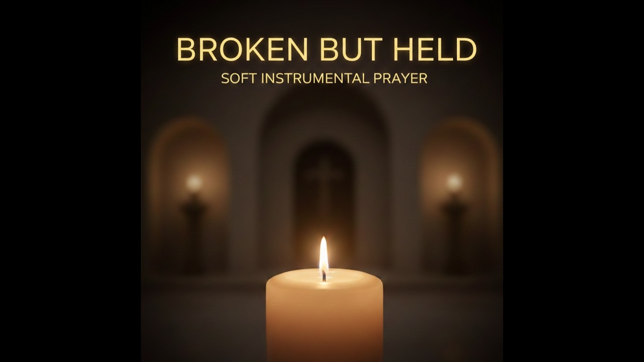 Broken But Held  | Worship Instrumental for Prayer & Devotion | 1 Hour Peaceful Ambient