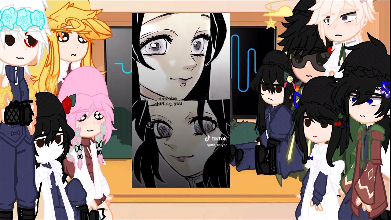 Hashiras(+Aoi) reaccionan a Shinobu || Giyushino || ¿Aoi hija de el Giyushino? || Leer descripción