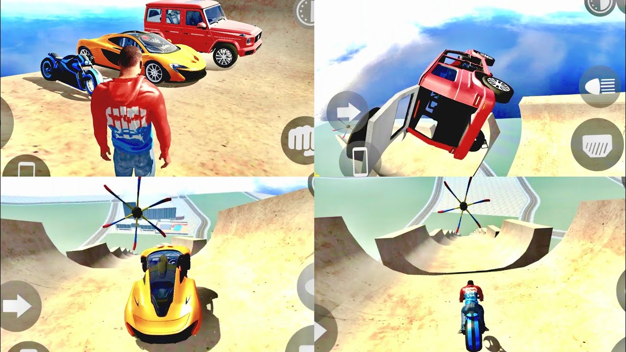 Indian Bikes Driving 3D: The Mega Ramp Challenge!