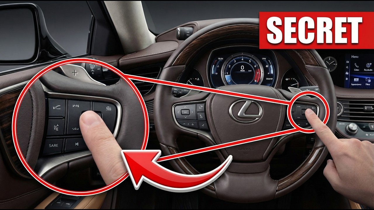 12 СЕКРЕТНЫХ функций Lexus, о которых знает лишь 1% водителей (попробуйте прямо сейчас!)