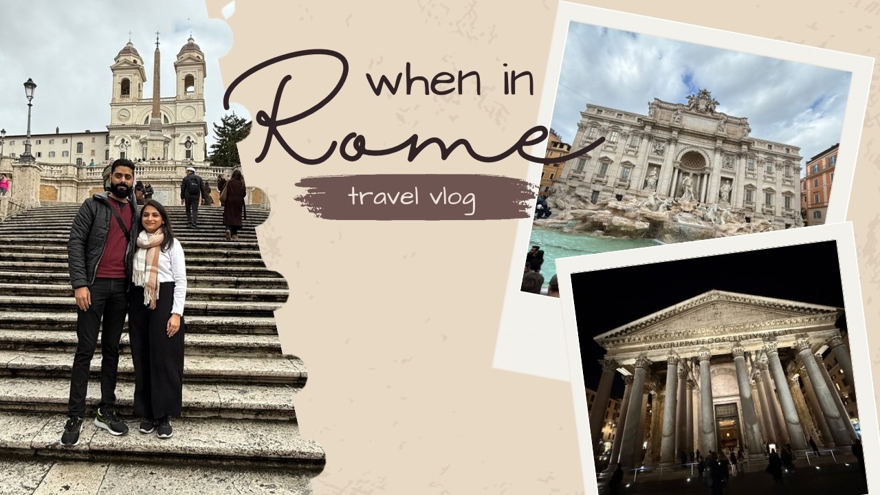 ನಮ್ಮ Italy Diaries - Part 1 : Rome | Family Vacation | Travel Vlog ✈️ 🧳🇮🇹