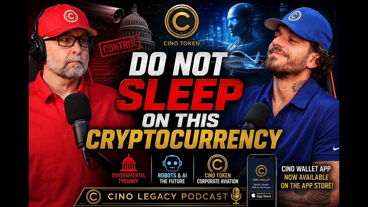 🚨 Do NOT Sleep on This Cryptocurrency | The Future of CINO Token, AI, Robots & Government Control