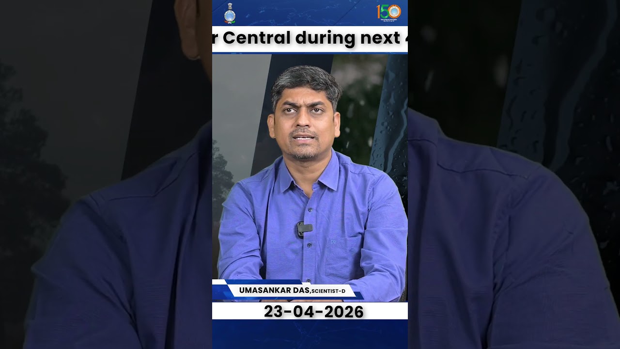 Heatwave likely in Northwest, Central, and Eastern India over the next 2&ndash;3 days.