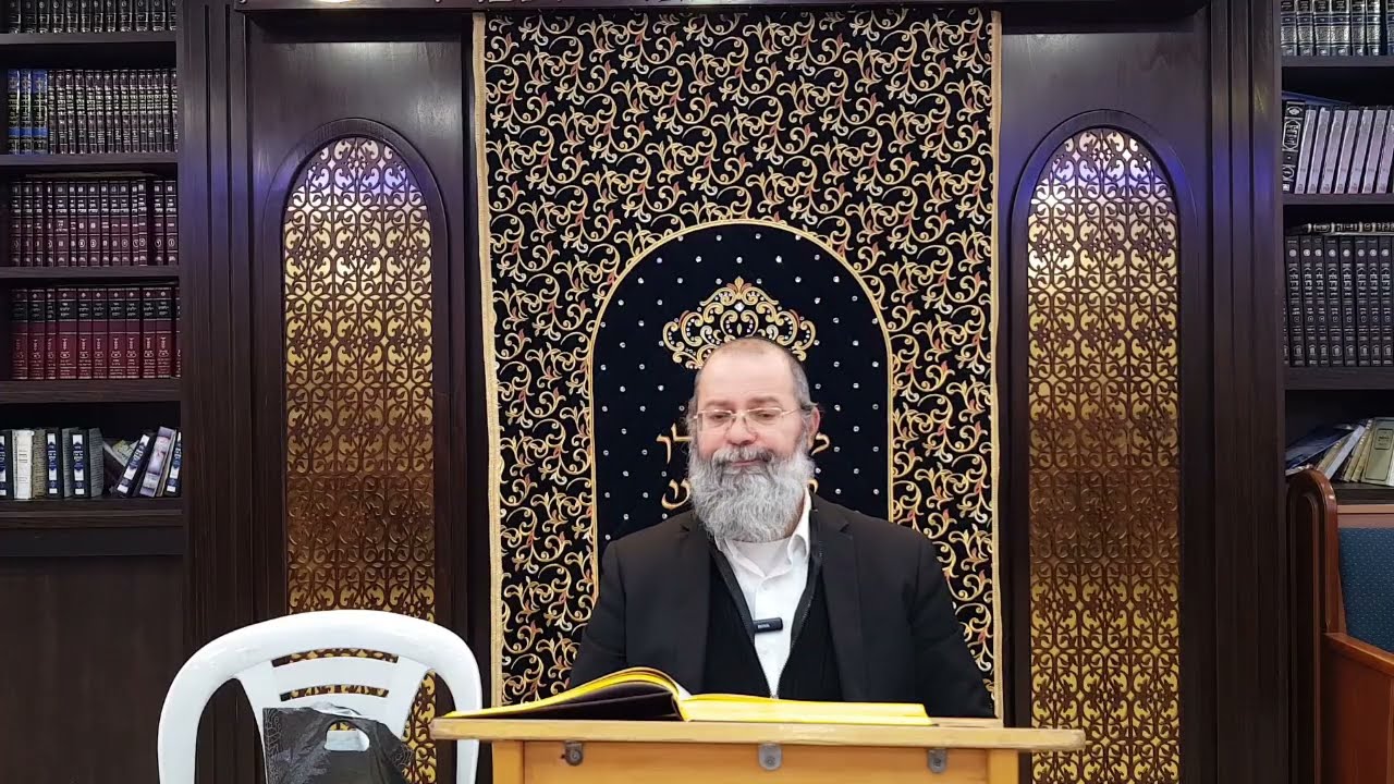 הרב דוד דגגה משנה ברורה שבת סימן רסא תשפו