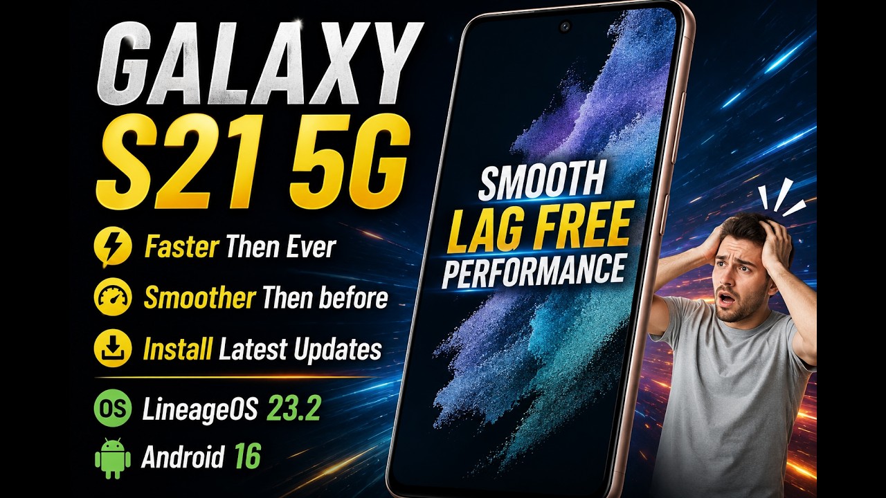 Установка LineageOS 23.2 Android 16 на Galaxy S21 5G &mdash; это просто класс