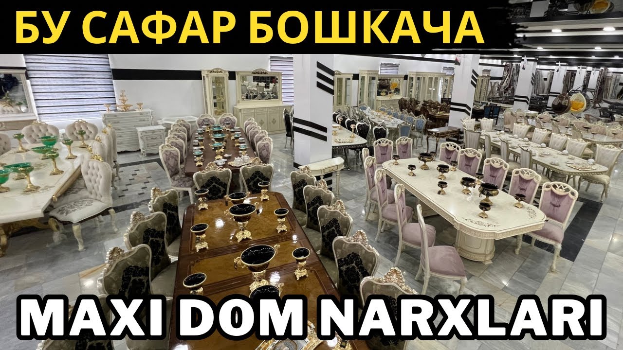 MAXI DOM нархлари |Стол стул холодильник кир машина телевизор котёл
