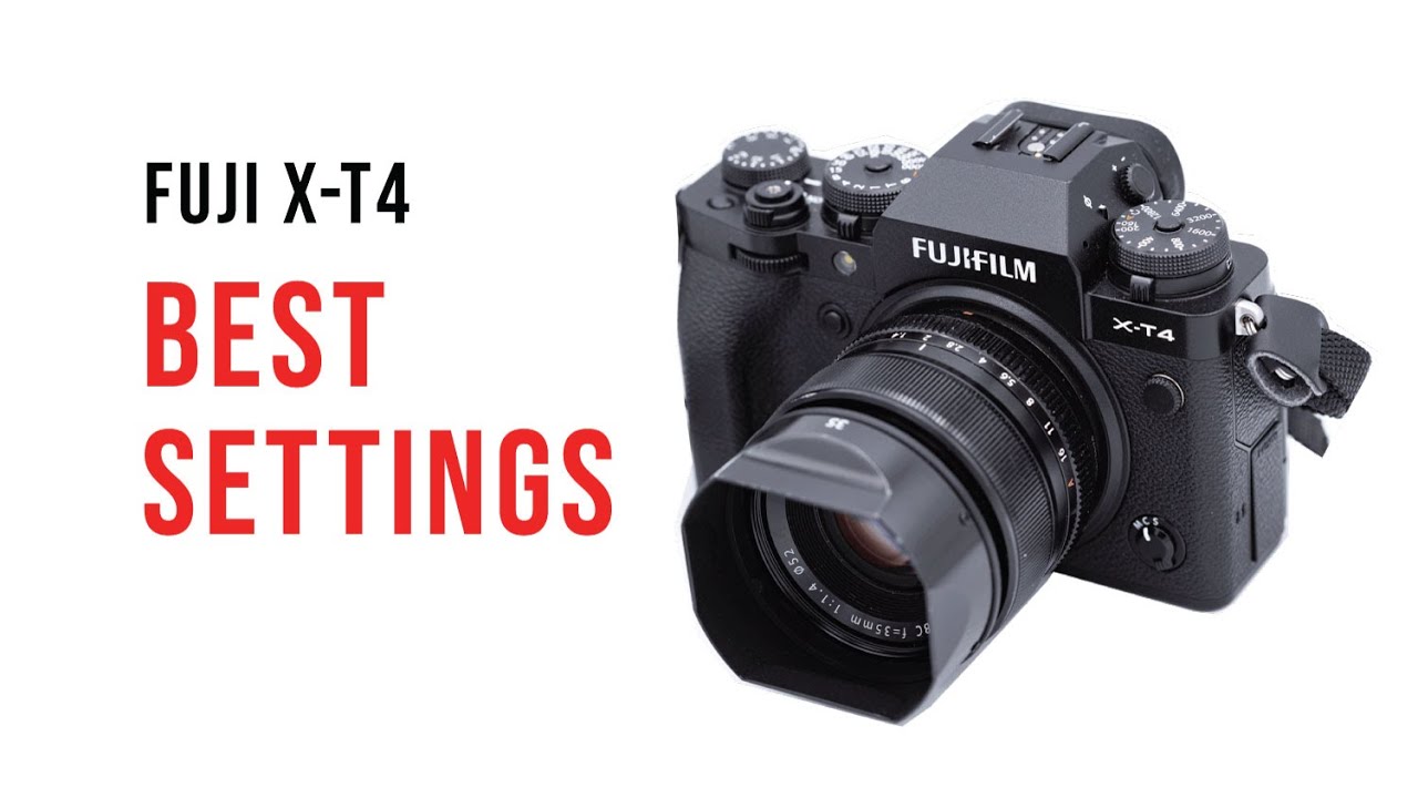 Fujifilm X-T4 Best Settings for Portraits 2022
