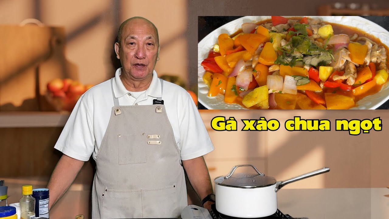 Gà xào chua ngọt