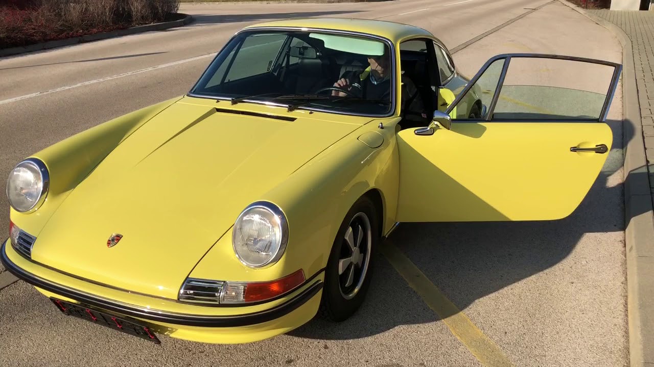 Porsche 911 1972 2.4S Hellgelb