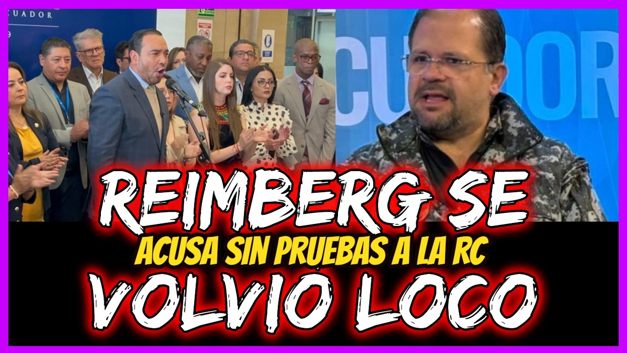 Reimberg se volvio loco.  Acusa sin pruebas a la RC
