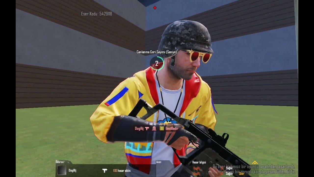 Pubg mobile oynuyoruz 